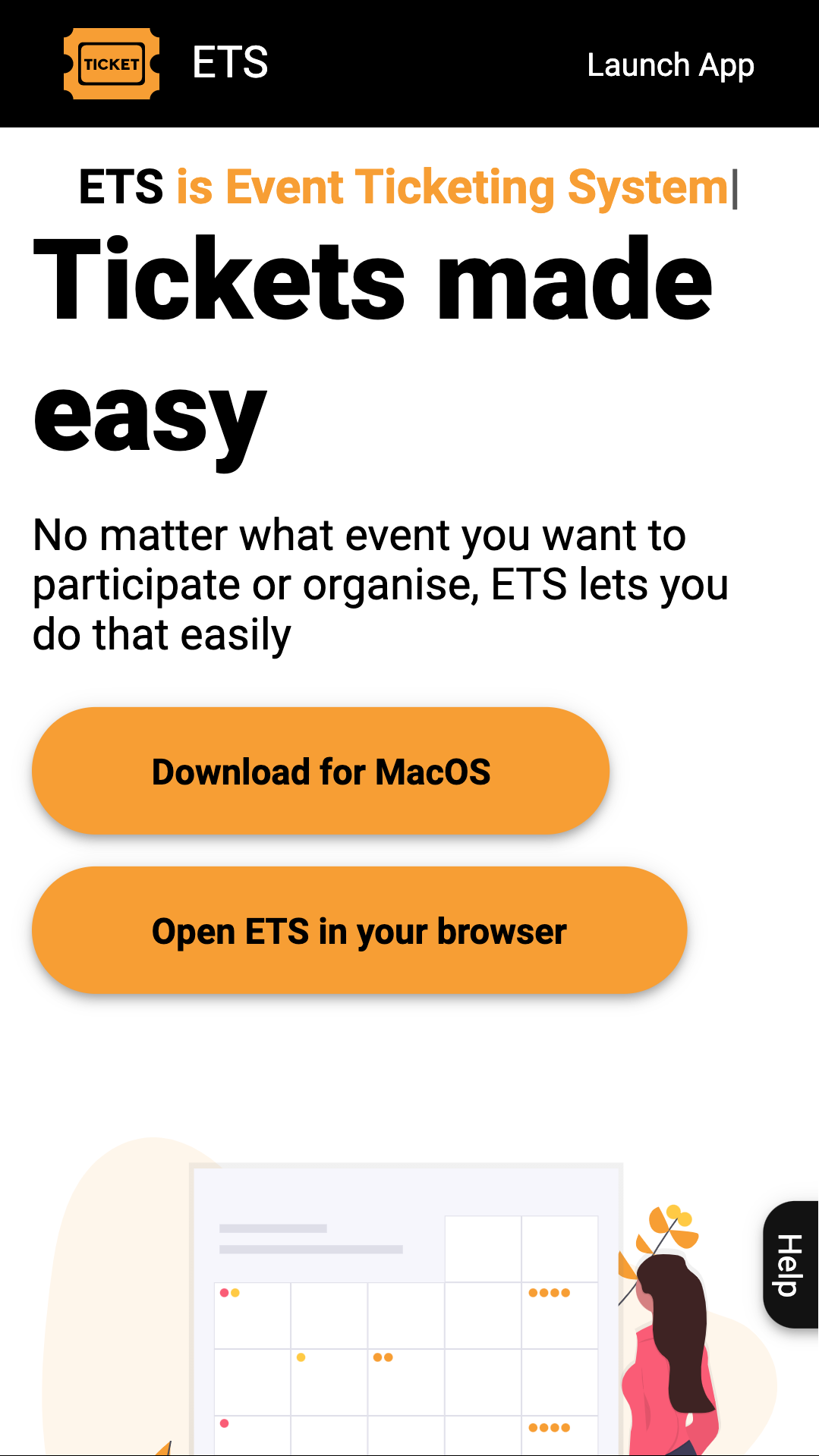 Event Ticketing System screenshot 1